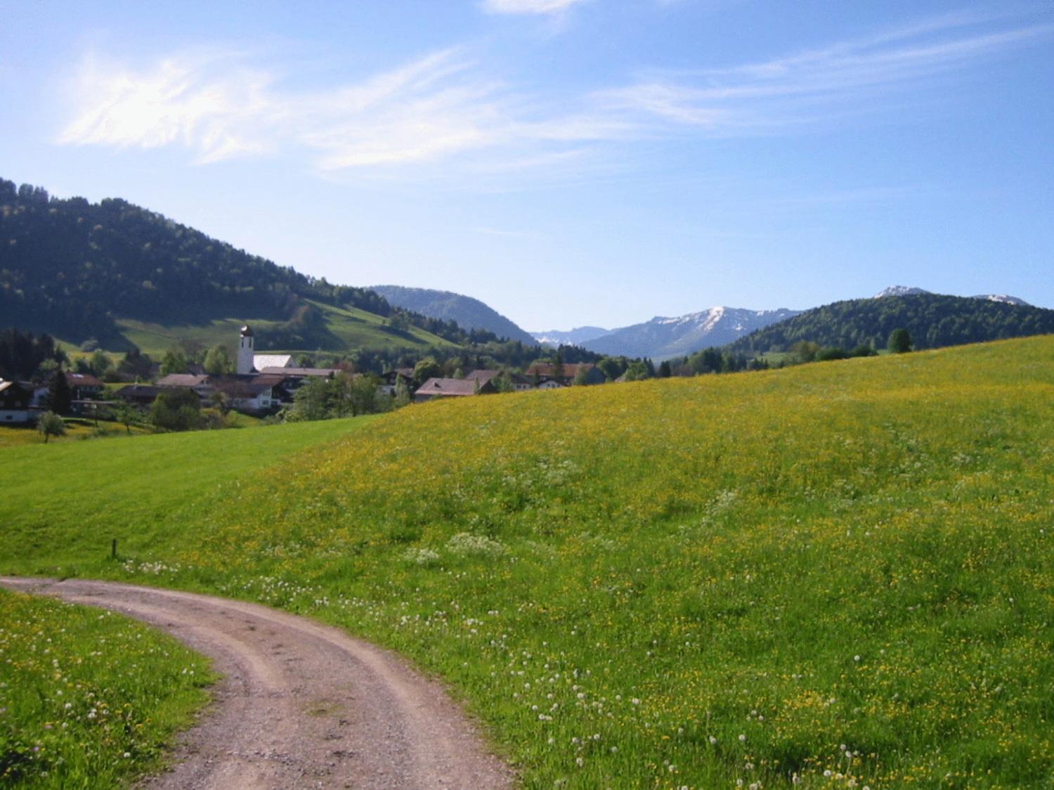 Ferienwohnungen Pension Sonnblick Krumbach  Eksteriør bilde
