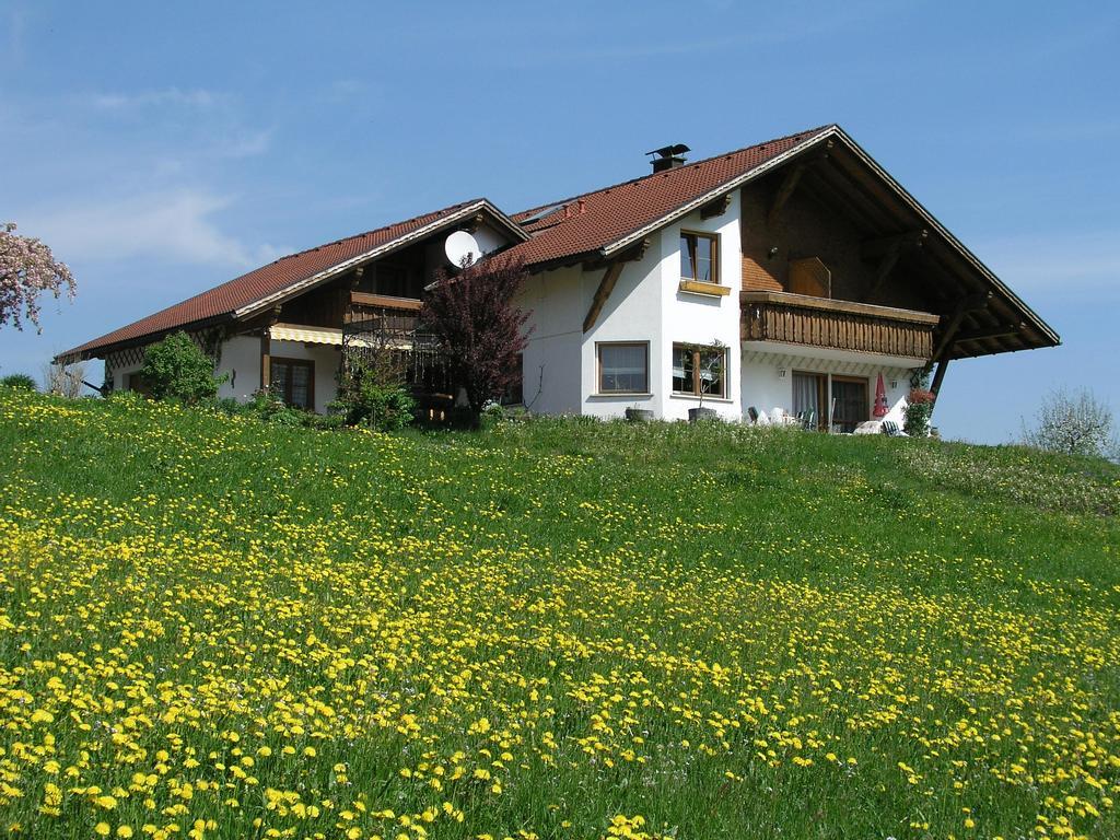 Ferienwohnungen Pension Sonnblick Krumbach  Eksteriør bilde