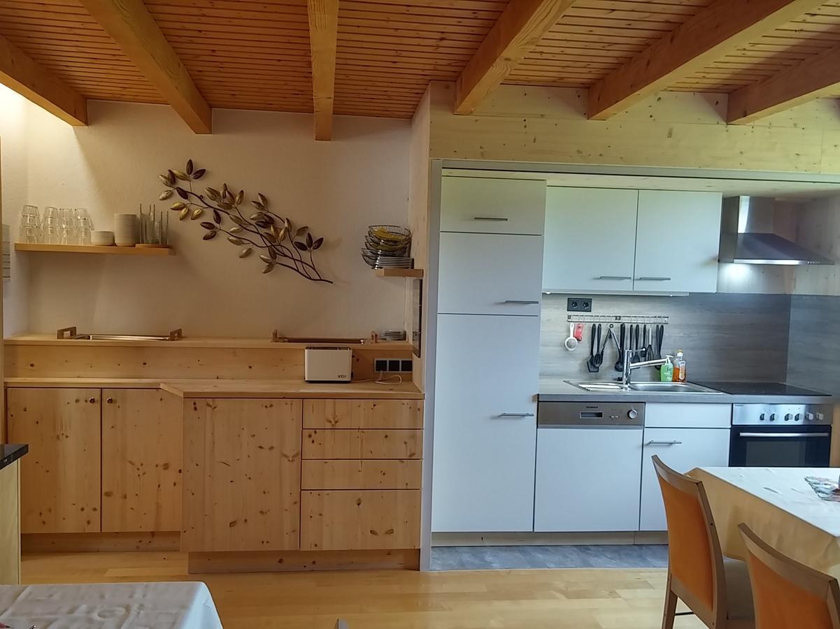 Ferienwohnungen Pension Sonnblick Krumbach  Eksteriør bilde