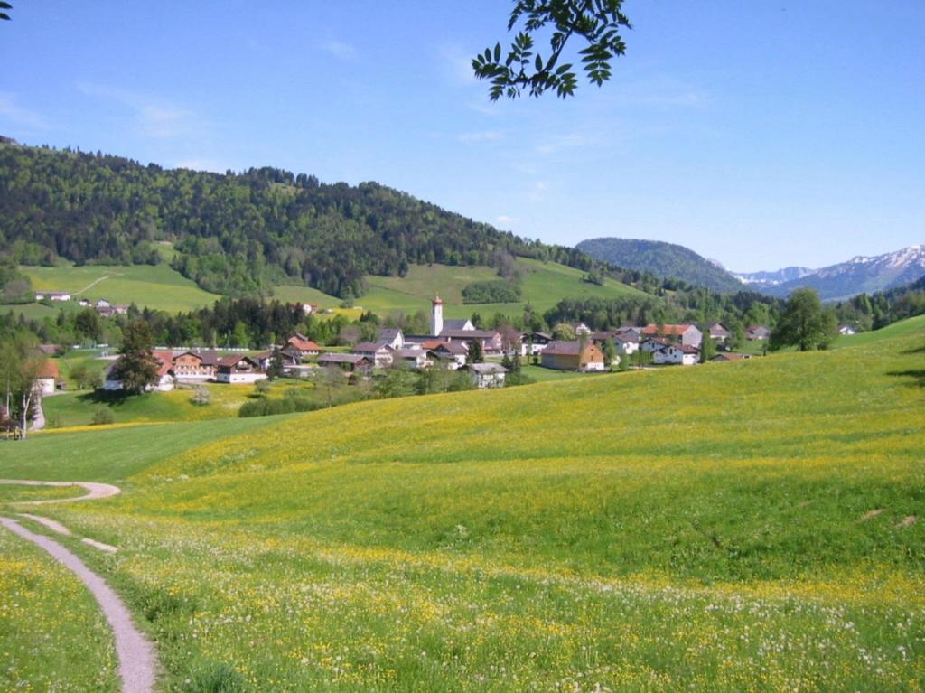 Ferienwohnungen Pension Sonnblick Krumbach  Eksteriør bilde